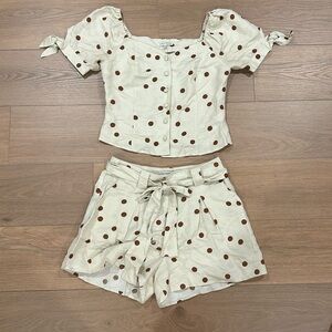 Anthropologie Moon River set size M